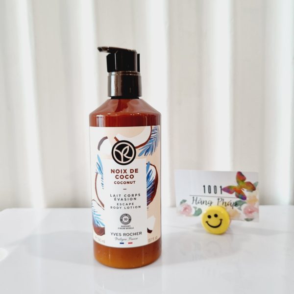 Kem Dưỡng Thể Yves Rocher Sữa Dừa 390ml