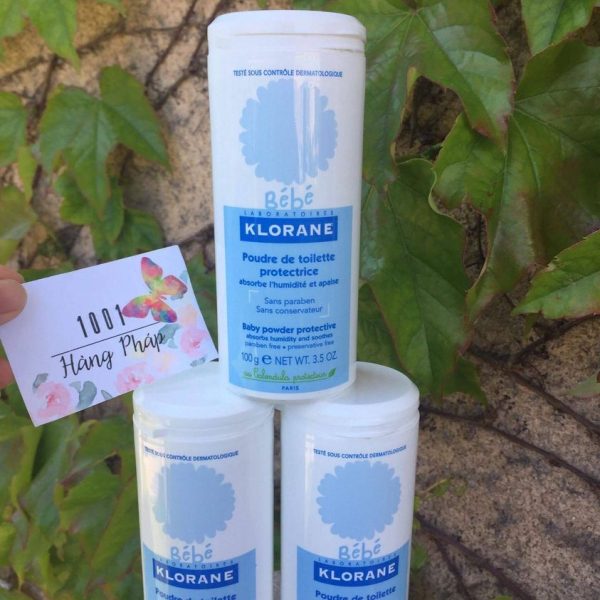 Phấn Rôm Cho Bé Klorane Bebe Poudre de Toilette