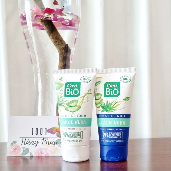 Kem Dưỡng Da Hữu Cơ Nha Đam Cien Bio À L'Aloe Vera Ngày Và Đêm