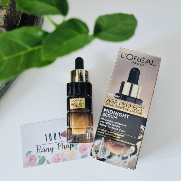 Tinh chất phục hồi và sửa chữa da ban đêm L'Oréal Paris Age Perfect Midnight 30ml