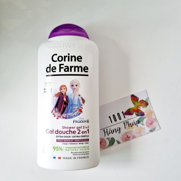 Sữa tắm Corine De Farme công chúa Disney dành cho bé gái 300ml
