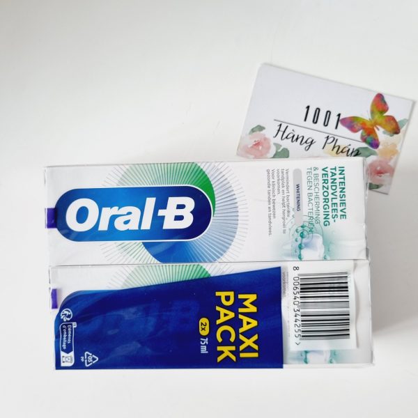 {Combo} 02 Kem đánh răng Oral-B Soin Intense Gencives et Bouclier Antbactérien 75ml