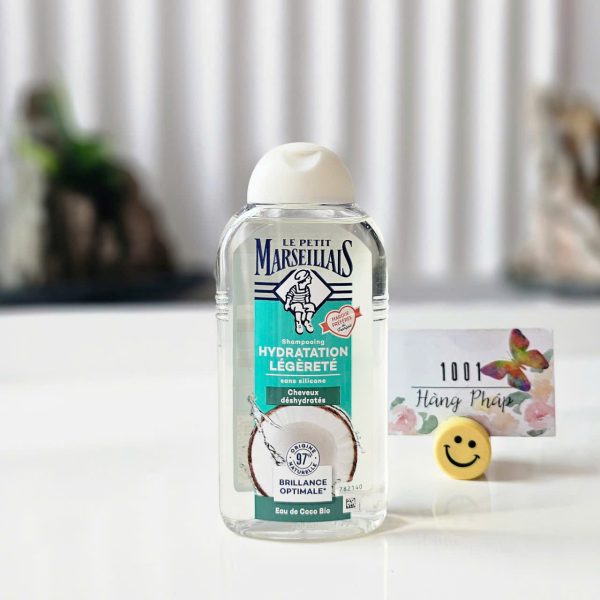 Dầu gội đầu hữu cơ dành cho tóc khô Le Petit Marseiliais 250ml