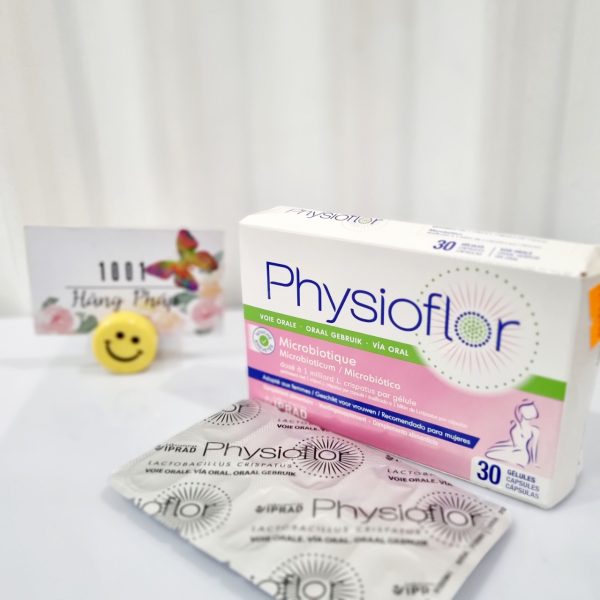 Men vi sinh đường uống chống viêm nhiễm phụ khoa Physioflor 30 viên