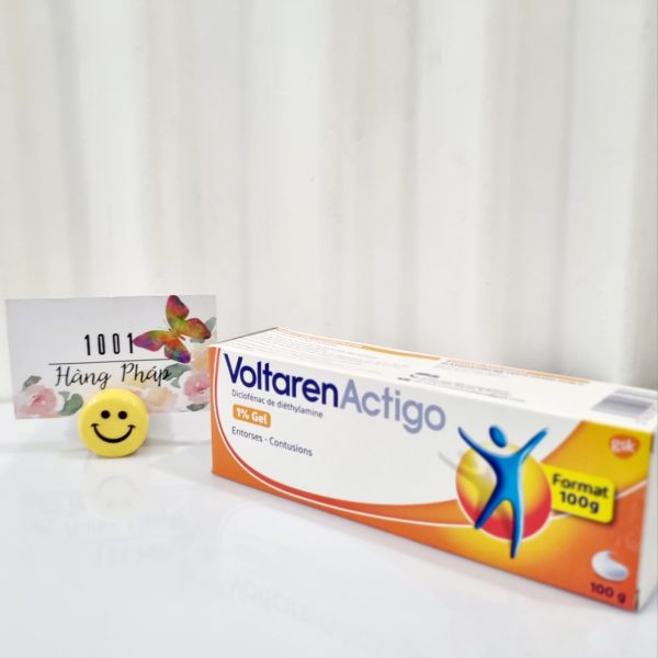 Gel giảm đau chống viêm xương khớp Votaren Actigo Declofenac de diesthylamine 1% 100g