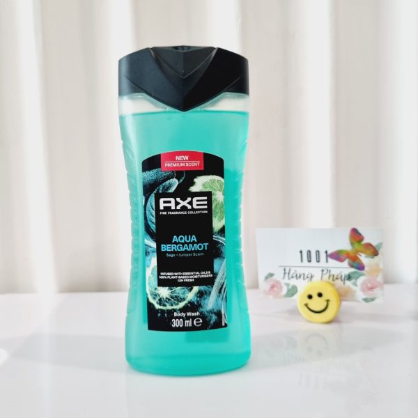 Sữa tắm nam hương nước hoa Axe Aqua Bergamot 300ml