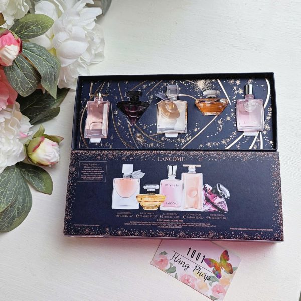 Set Quà Tặng Nước Hoa 5 Chai Mini bán chạy nhất Của Hãng Lancôme