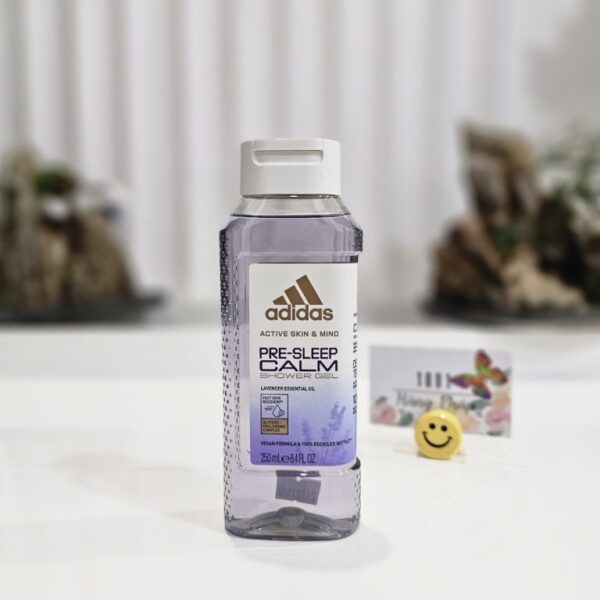 {Combo 2 chai} Gel tắm ADIDAS UEFA Active Skin & Mind Pre Sleep Calm, 250ml
