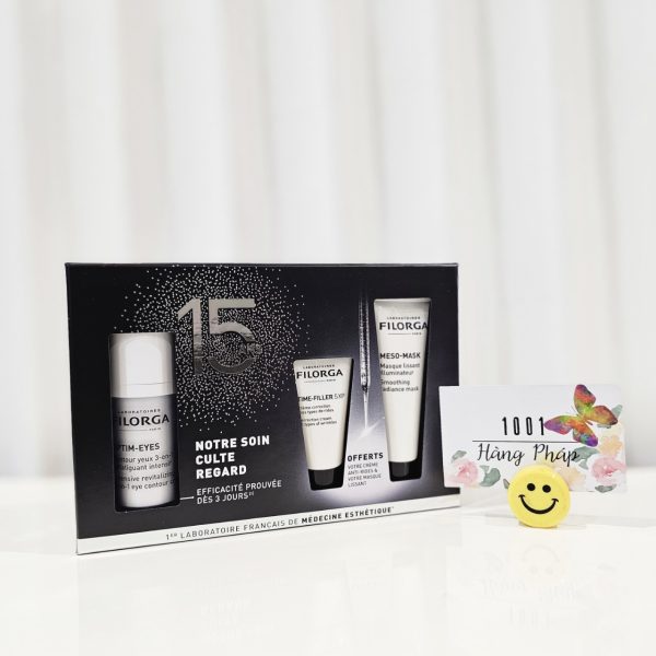Kem mắt FILORGA OPTIM EYES full size 15ml + 15ml kem dưỡng da + 15ml mặt nạ Meso-Mask