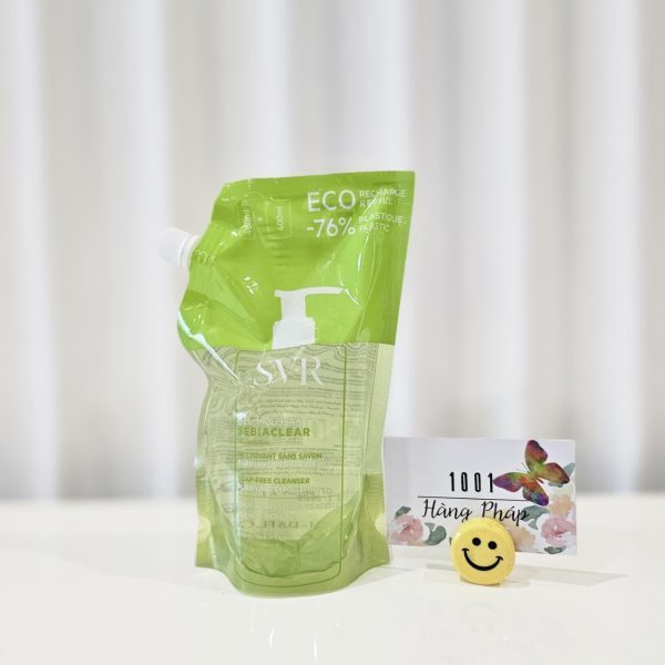 {Bản refill tiết kiệm} Gel rửa mặt SVR Sebiaclear 400ml