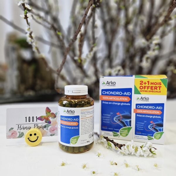 Viên bổ khớp Chondro-Aid® 100% Articulation 180 viên