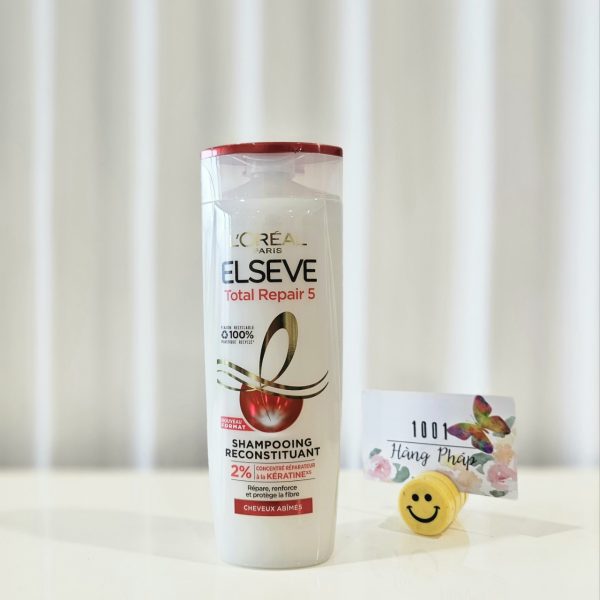 {Combo 02 chai} Dầu gội phục hồi tóc hư tổn L'Oreal Total Repair 5, 350ml