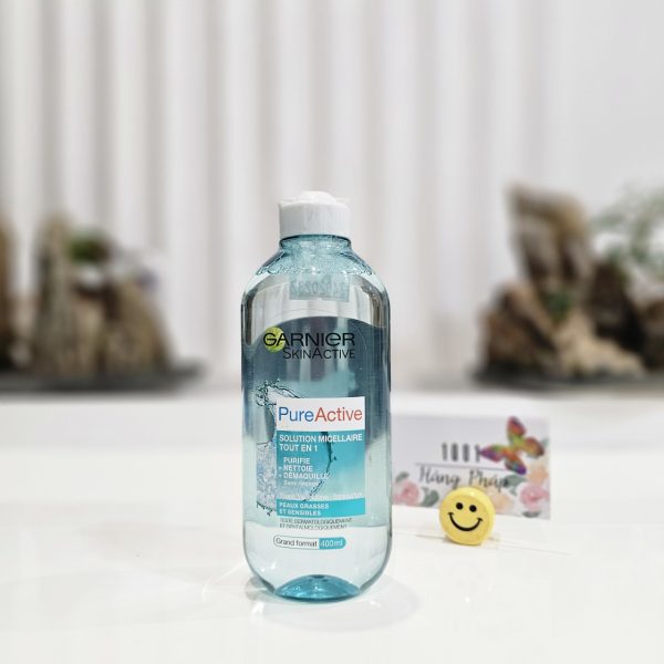 Tẩy trang Garnier Skin Active dành cho da hỗn hợp và dầu 4 trong 1, 400ml