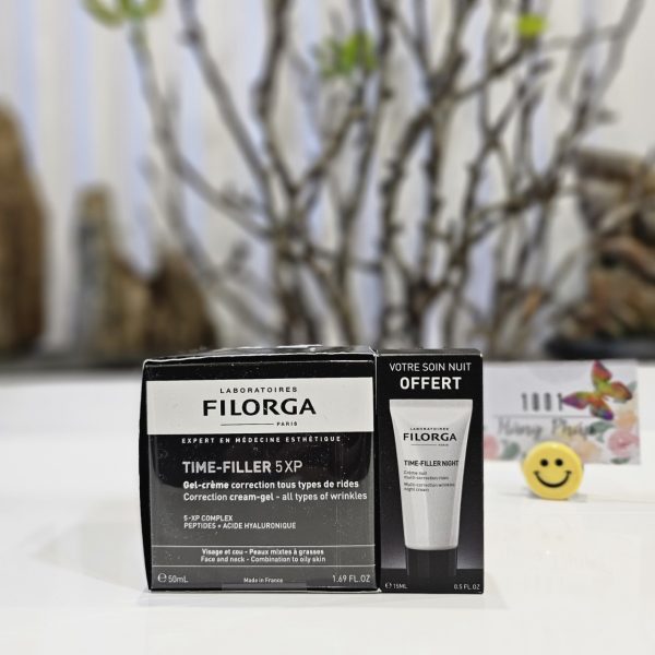 Kem dưỡng chống lão hóa Filorga Time Filler, 50ml kem ngày tặng 15ml kem đêm