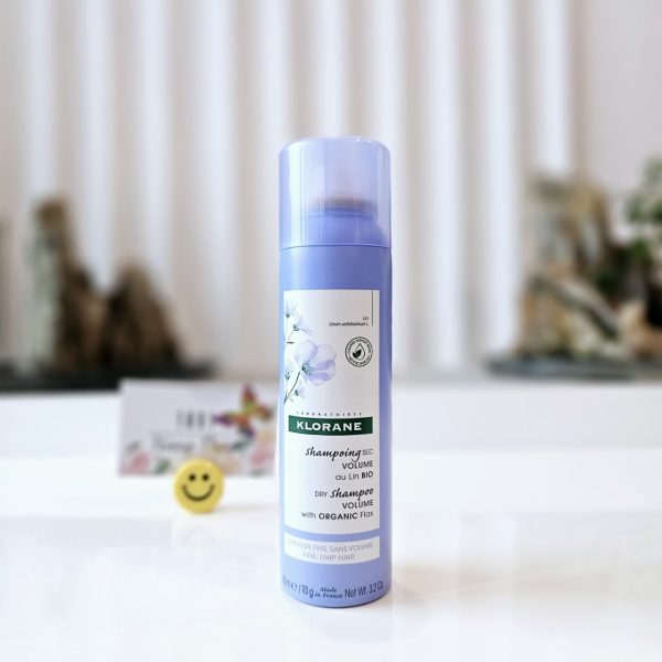 Dầu gội khô Klorane làm phồng tóc và dày tóc hơn, 150ml
