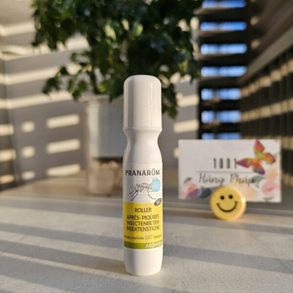 Lăn trị muỗi và côn trùng đốt dùng cho bé từ 3 tuổi 𝐏𝐫𝐚𝐧𝐚𝐫𝐨𝐦, 15ml