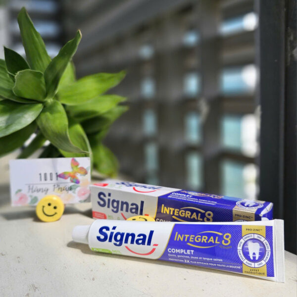 {Combo 2 hộp} Kem đánh răng bảo vệ răng miệng hoàn hảo SIGNAL Integral 8 Complet, 75ml