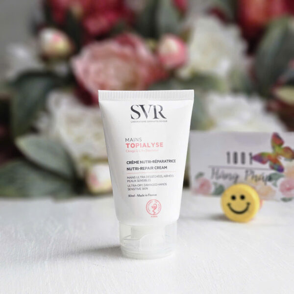 Kem dưỡng da tay dành cho da khô và da bị tổn thương SVR Topialyse, 50ml