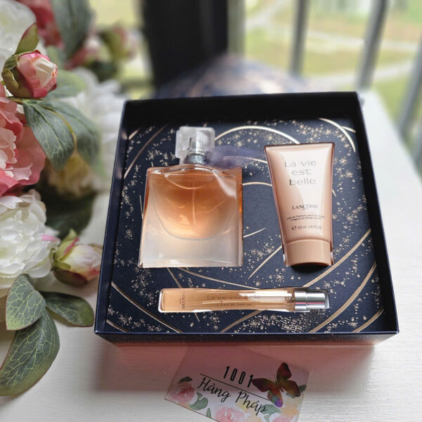 Set quà tặng nước hoa Lancome Lavie Est Belle Eau De Parfum