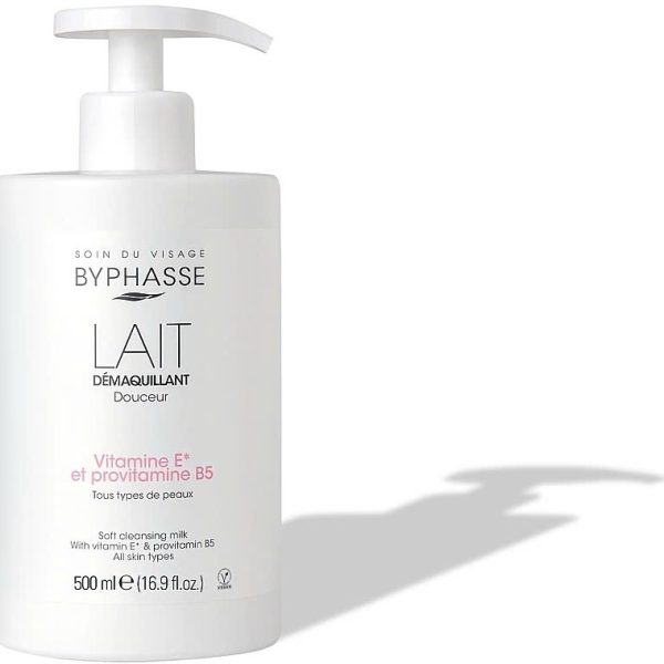 Sữa tẩy trang dịu nhẹ và dưỡng da Byphasse, 500ml
