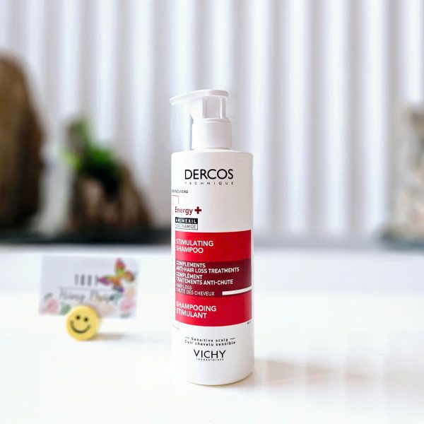 Dầu Gội ngăn rụng tóc hiệu quả - Vichy Dercos Energizing Shampoo, 390ml