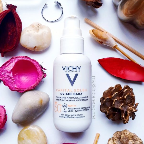 Kem chống nắng Vichy CAPITAL SOLEIL FLUIDE UV-AGE DAILY SPF 50+, 40ml
