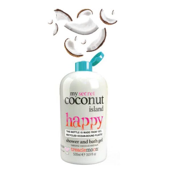 Treaclemoon My Coconut Island Shower & Bath Gel 500ml – Ngọt ngào như một kỳ nghỉ trên đảo dừa