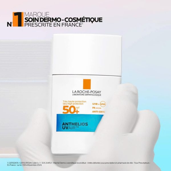 La Roche-Posay Anthelios UVMune 400 Invisible Fluid SPF50+ – Bảo vệ UVA vượt trội, 40ml