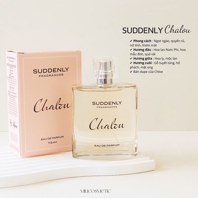 Nước hoa Suddenly Chabou EPD 75ml